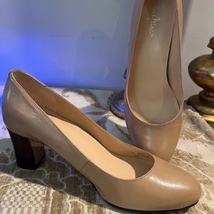 Cole Haan Tan Leather  Edie Pump
